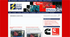 Desktop Screenshot of grupoiryal.com