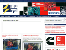 Tablet Screenshot of grupoiryal.com